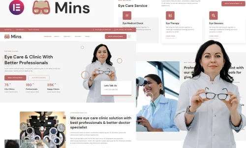 mins klinik för glasögon